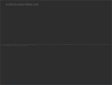 Tablet Screenshot of mature-sex-tube.net